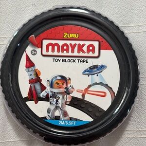 Mayka Black Toy Block Tape (LEGO Tape)
